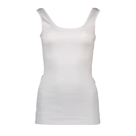 T-shirt da donna in cotone bianco Silvian Heach