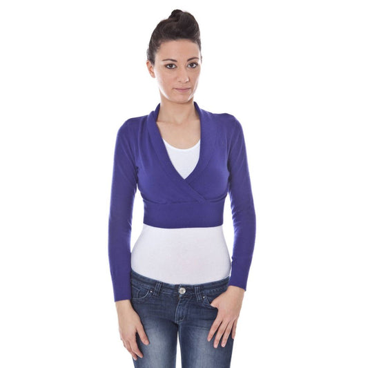 Coprispalle da donna in lana olandese Viola