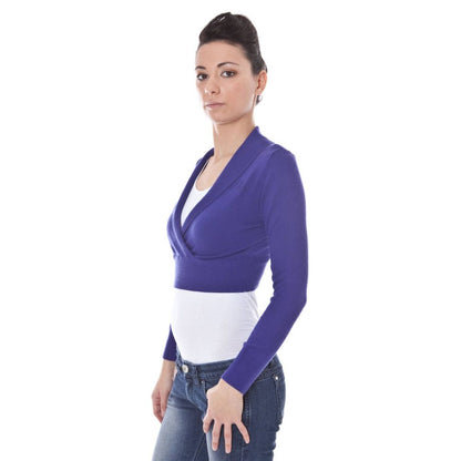 Coprispalle da donna in lana olandese Viola