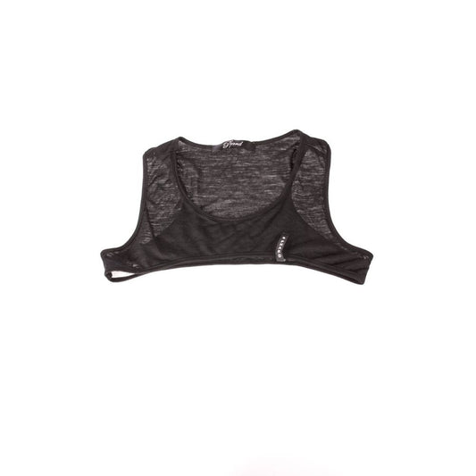Top intimo da donna in viscosa nera Phard