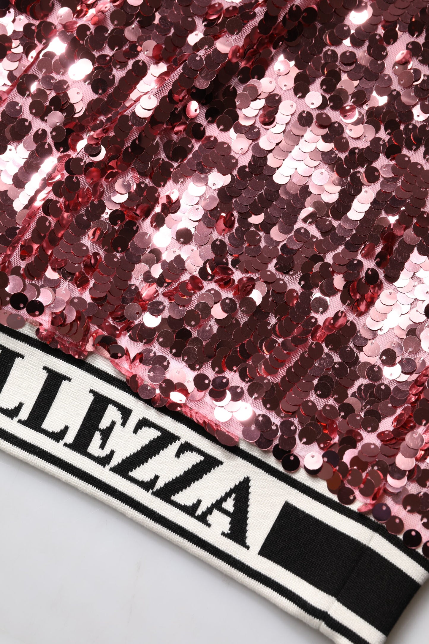 Dolce &amp; Gabbana Maglione con paillettes DG Queen rosa