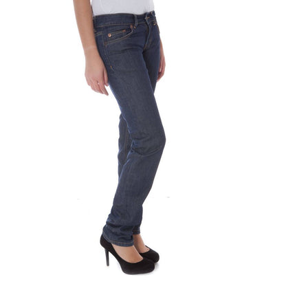 Jeans da donna in cotone blu Phard