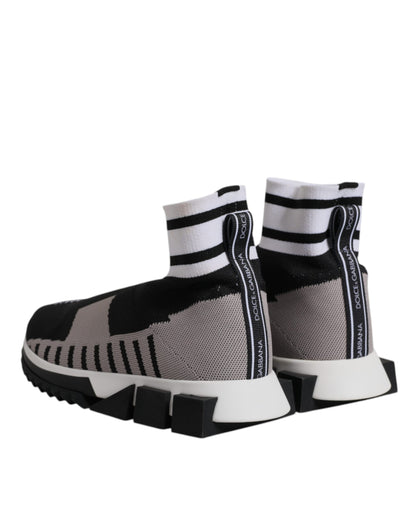 Dolce &amp; Gabbana Calzini Sorrento Neri Grigi Donna Sneakers Scarpe