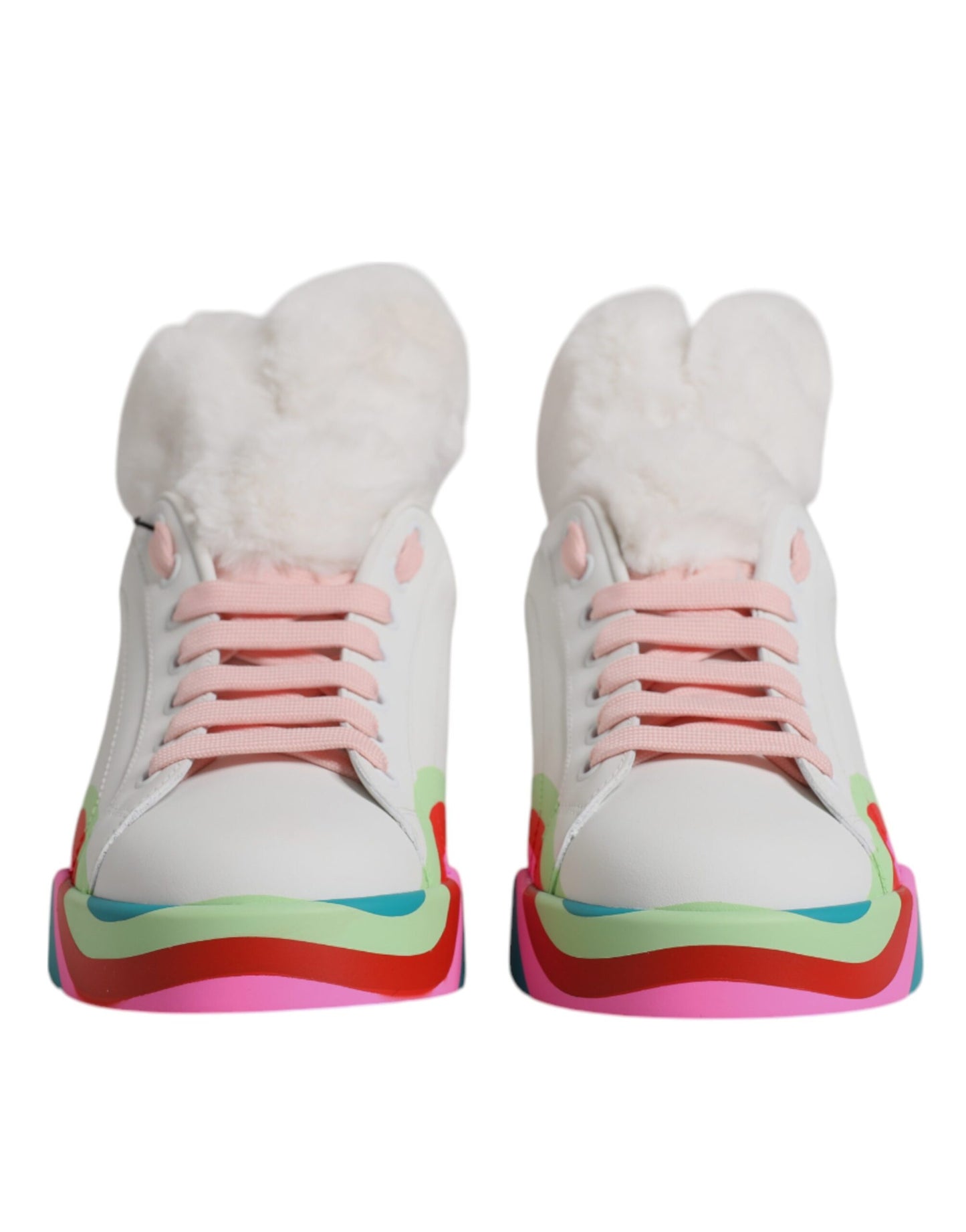 Dolce &amp; Gabbana Multicolor Low Top Sneakers Shoes