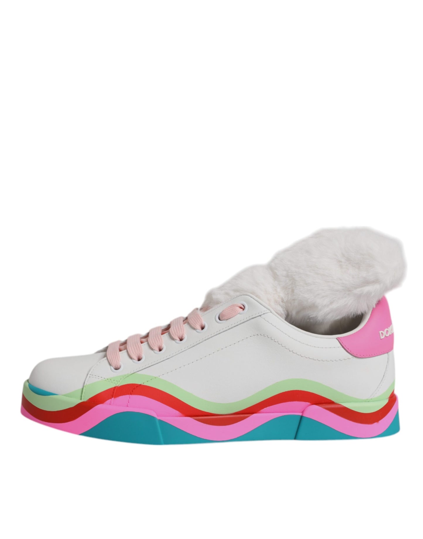 Dolce &amp; Gabbana Multicolor Low Top Sneakers Shoes