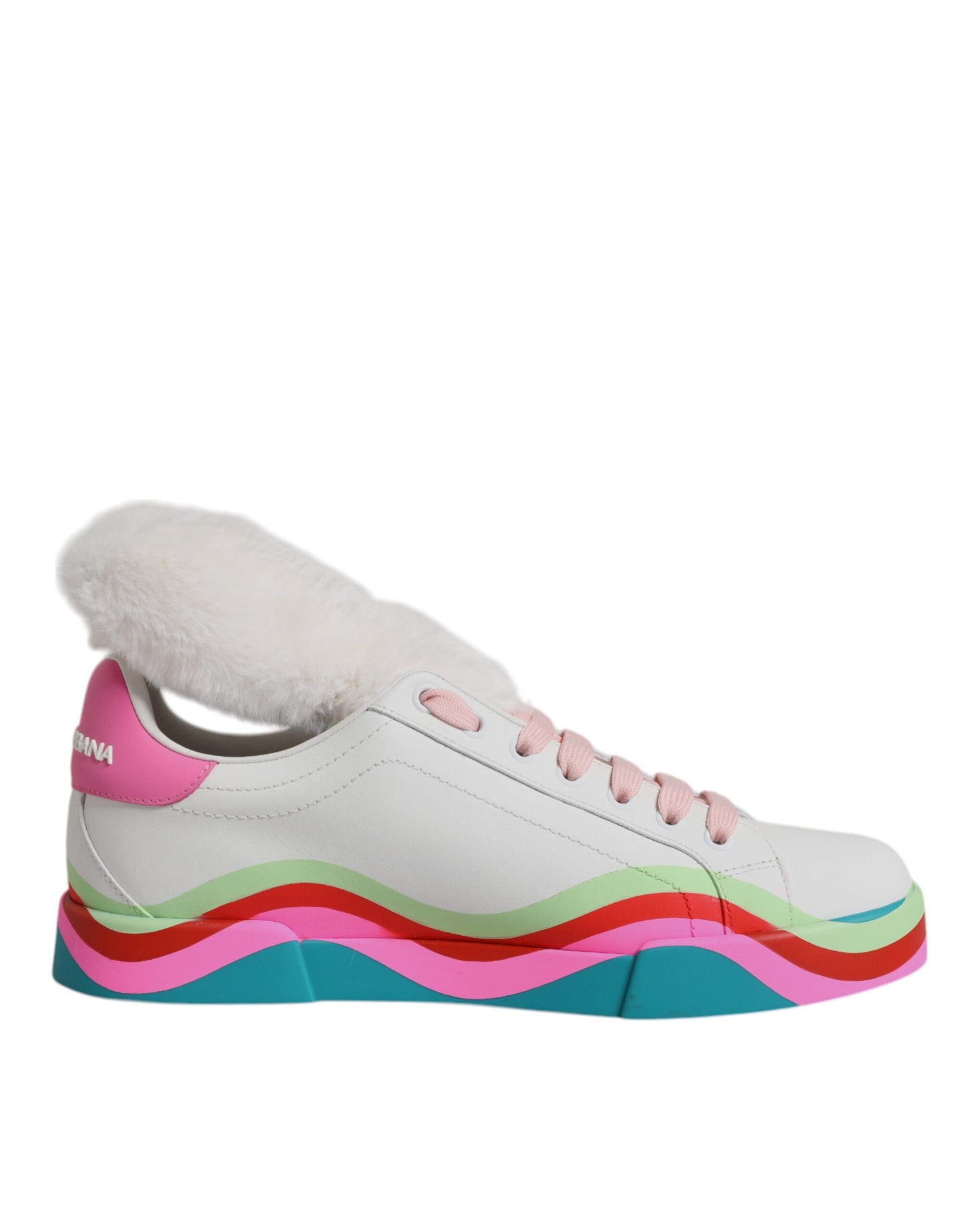 Dolce &amp; Gabbana Multicolor Low Top Sneakers Shoes