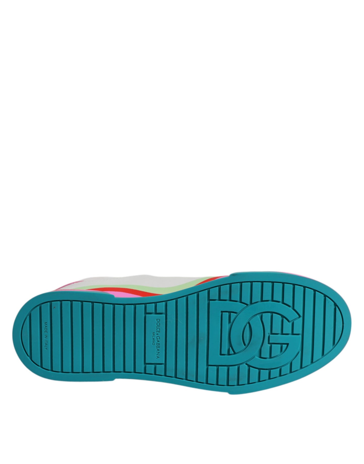 Dolce &amp; Gabbana Multicolor Low Top Sneakers Shoes