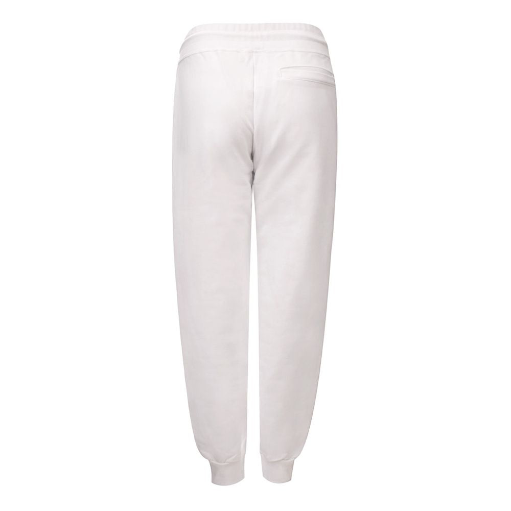 Pantaloni da jogging in cotone bianco GCDS (pantaloni da allenamento)