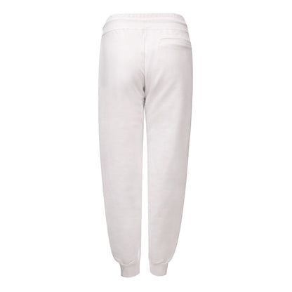 Pantaloni da jogging in cotone bianco GCDS (pantaloni da allenamento)