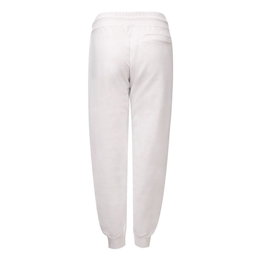 Pantaloni da jogging in cotone bianco GCDS (pantaloni da allenamento)