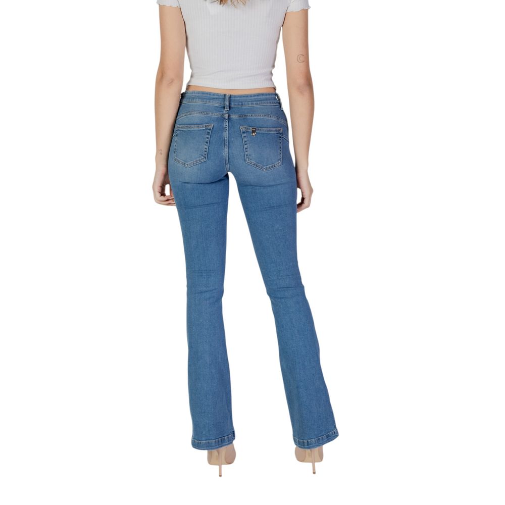 Jeans bootcut in cotone azzurro chiaro Liu Jo