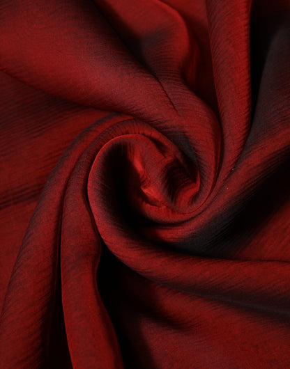 Sciarpa da donna Dolce &amp; Gabbana in seta rossa rettangolare