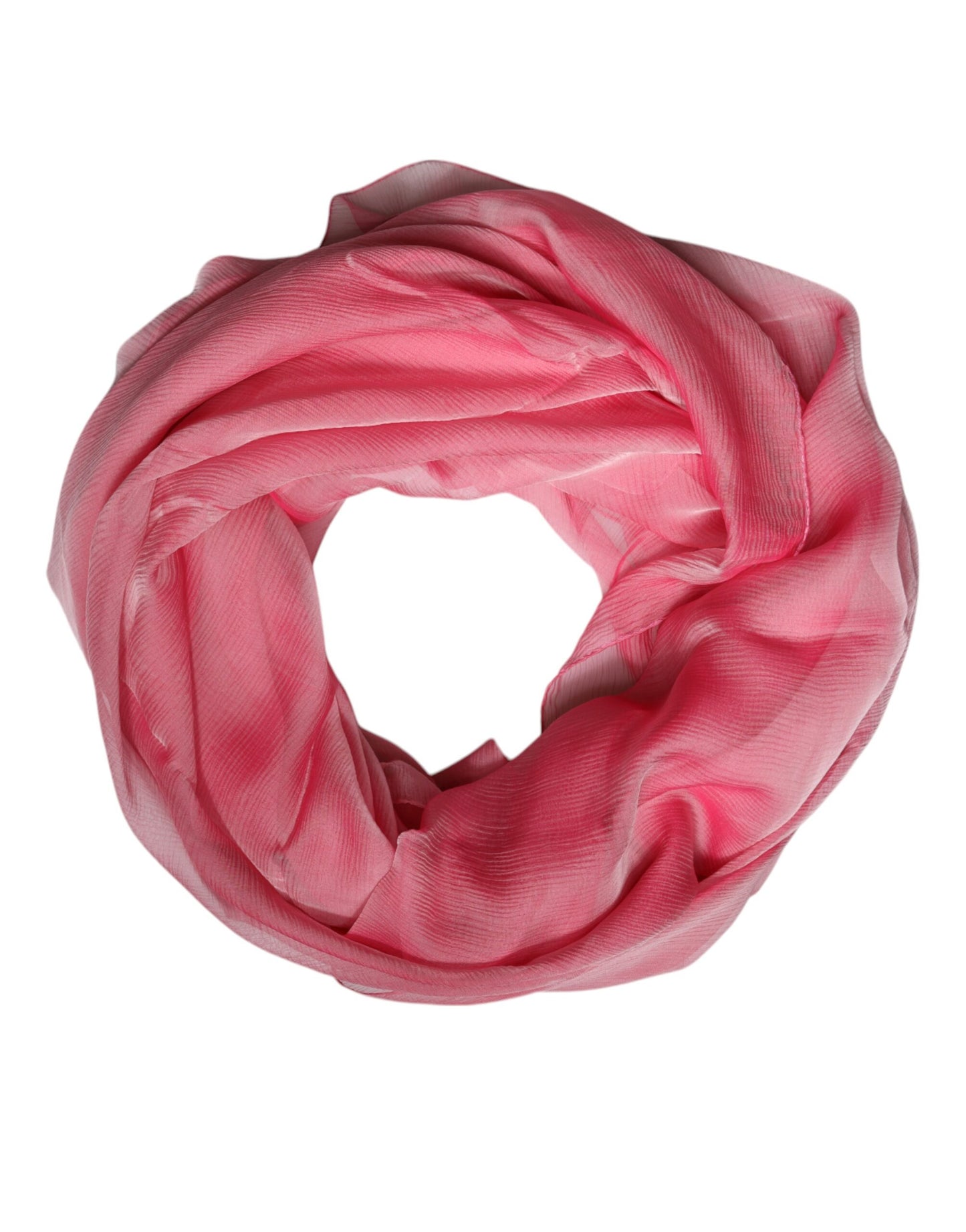 Dolce &amp; Gabbana Sciarpa da donna rettangolare in seta rosa