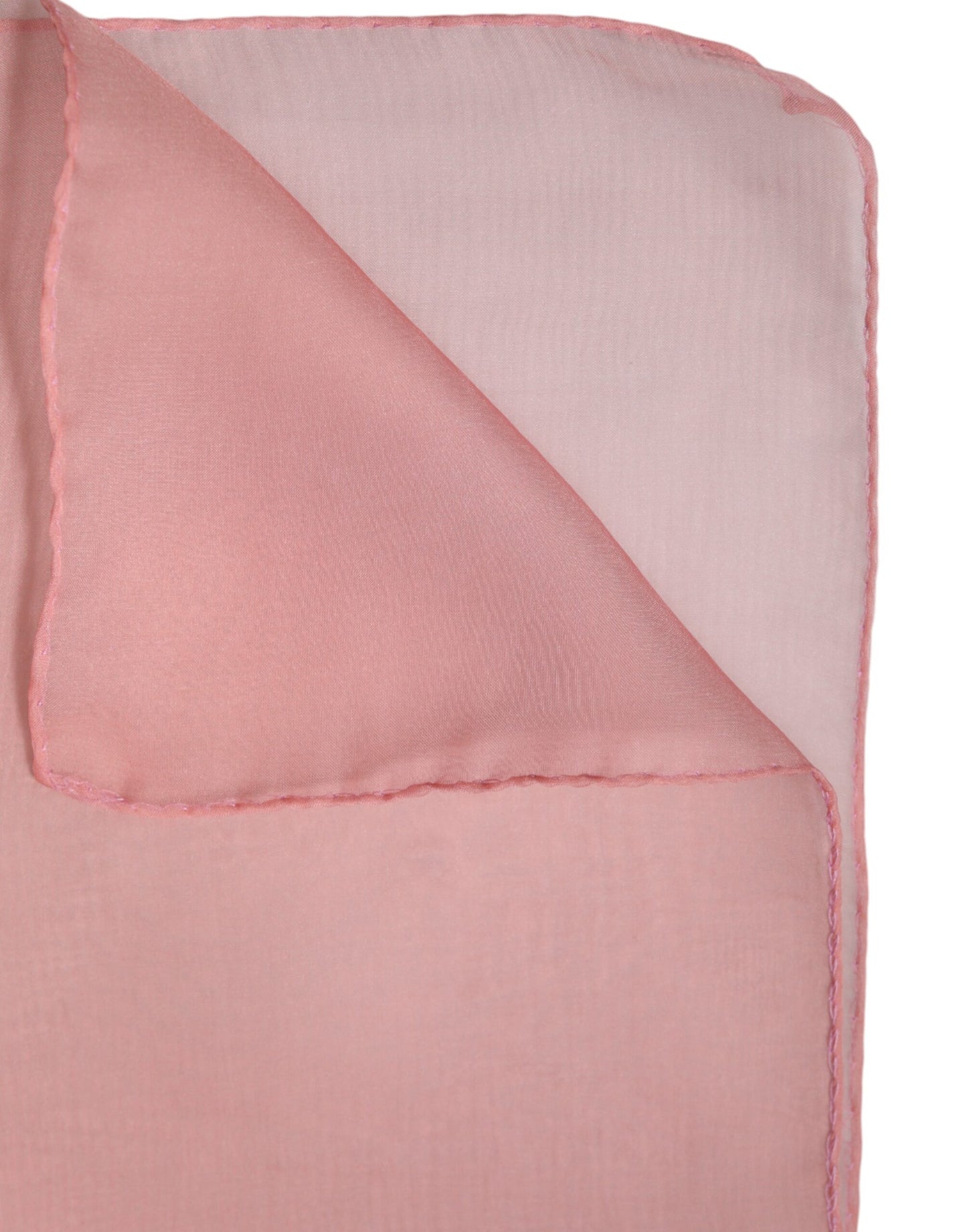 Dolce &amp; Gabbana Sciarpa da donna rettangolare in seta rosa