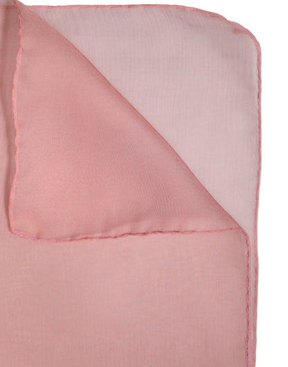 Dolce &amp; Gabbana Sciarpa da donna rettangolare in seta rosa