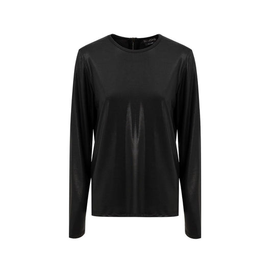 Tom Ford Maglia a maniche lunghe in viscosa nera