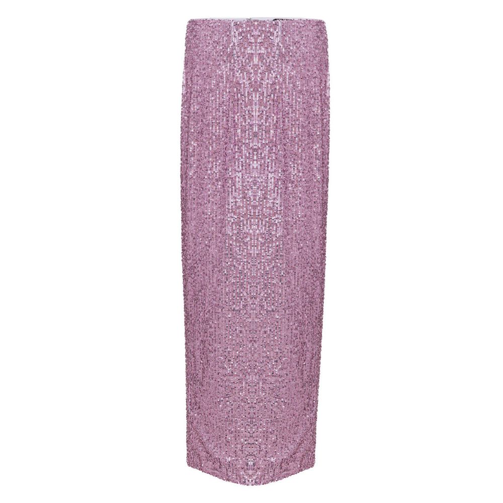Gonna lunga in poliestere rosa Tom Ford