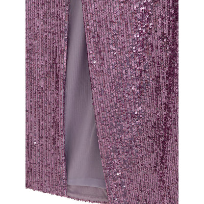 Gonna lunga in poliestere rosa Tom Ford