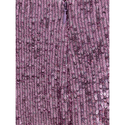 Gonna lunga in poliestere rosa Tom Ford