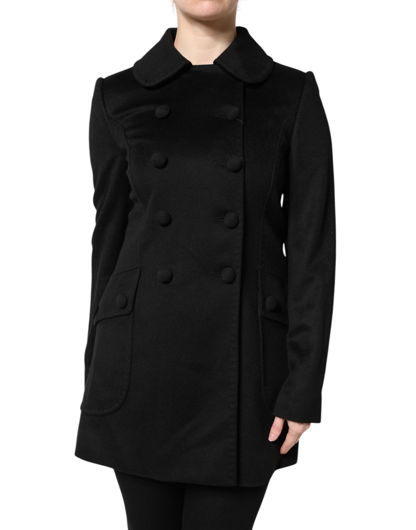 Giacca blazer Sartoria Italiano di Dolce &amp; Gabbana in lana nera