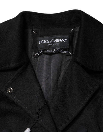 Giacca blazer Sartoria Italiano di Dolce &amp; Gabbana in lana nera
