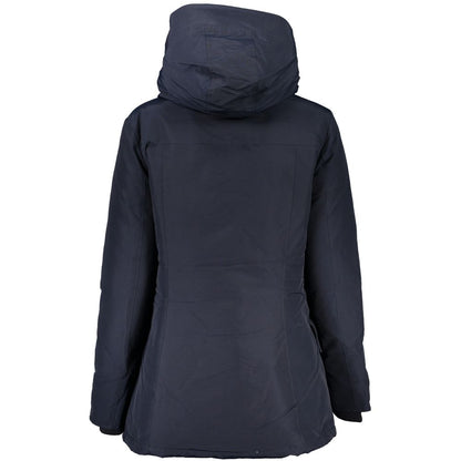Woolrich Blu Cotton Women's Jacket