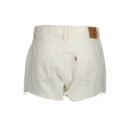 Jeans da donna in cotone bianco Levi's