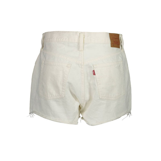 Jeans da donna in cotone bianco Levi's