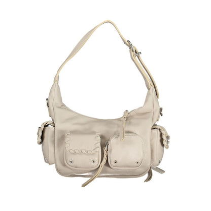 Desigual Bianco Poliuretano Women Handbag
