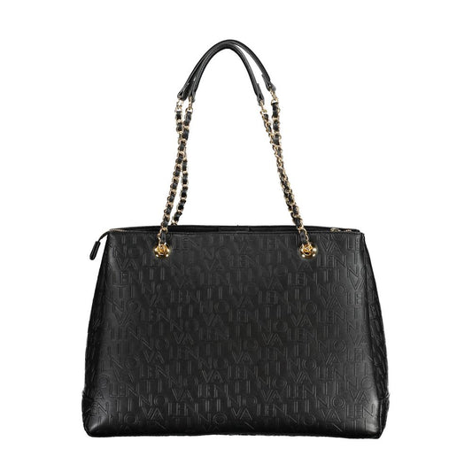 Borsa a mano in polietilene nero Mario Valentino