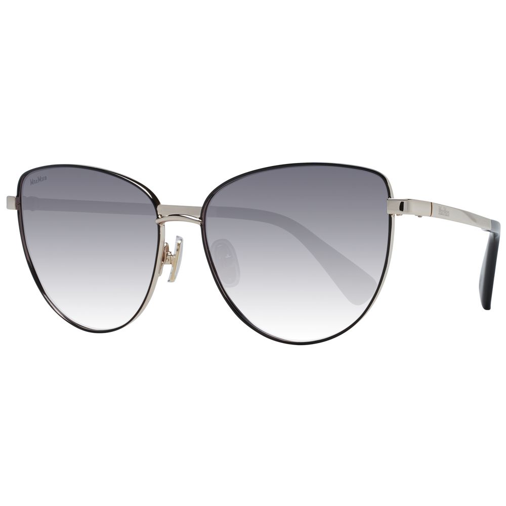 Occhiali da sole Max Mara in metallo dorato