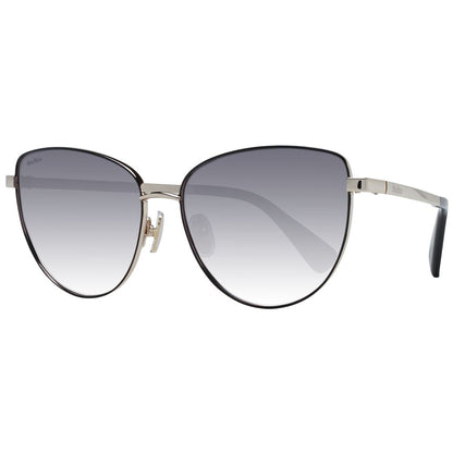 Occhiali da sole Max Mara in metallo dorato