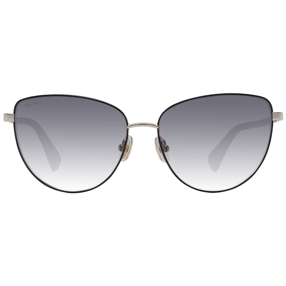 Occhiali da sole Max Mara in metallo dorato