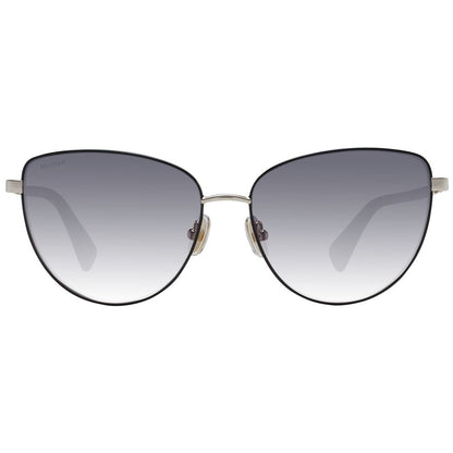Occhiali da sole Max Mara in metallo dorato