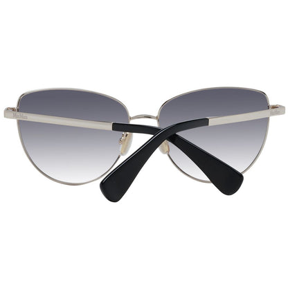 Occhiali da sole Max Mara in metallo dorato