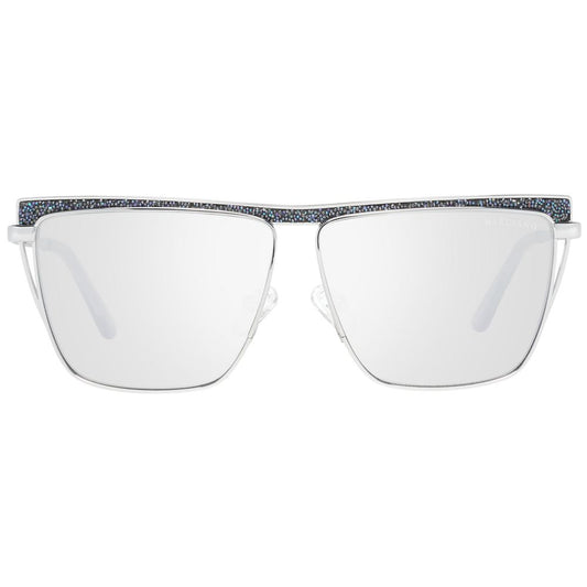 Occhiali da sole in metallo argento Marciano by Guess