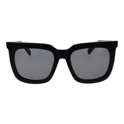 Occhiali da sole in acetato nero Emilio Pucci
