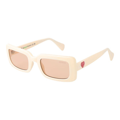 Occhiali da sole Guss Beige Plastic