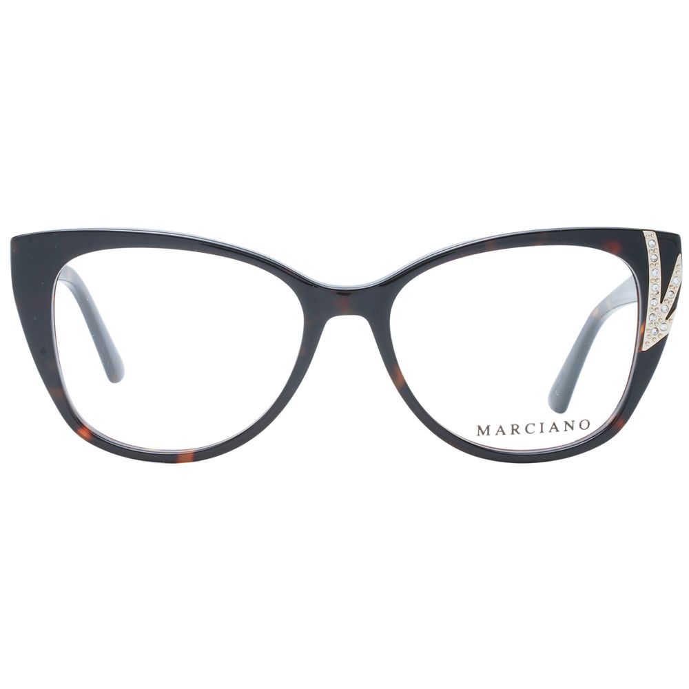 Occhiali da vista in plastica marrone Marciano by Guess (montatura)