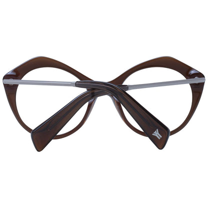 Occhiali da vista in acetato marrone Yohji Yamamoto (montatura)