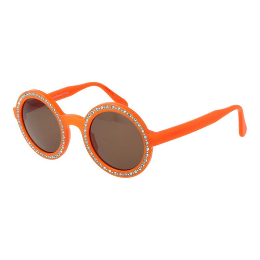 Occhiali da sole Andy Wolf in acetato arancione