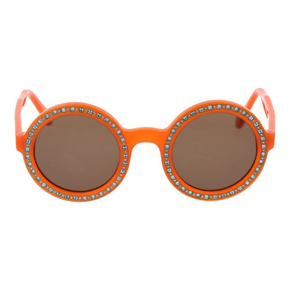 Occhiali da sole Andy Wolf in acetato arancione