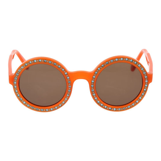 Occhiali da sole Andy Wolf in acetato arancione