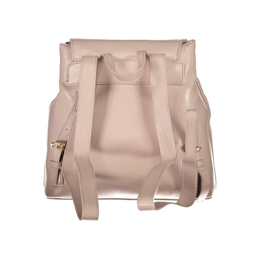 Zaino da donna in poliuretano Mario Valentino Rosa