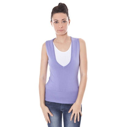 Gilet da donna in cotone Datch Viola