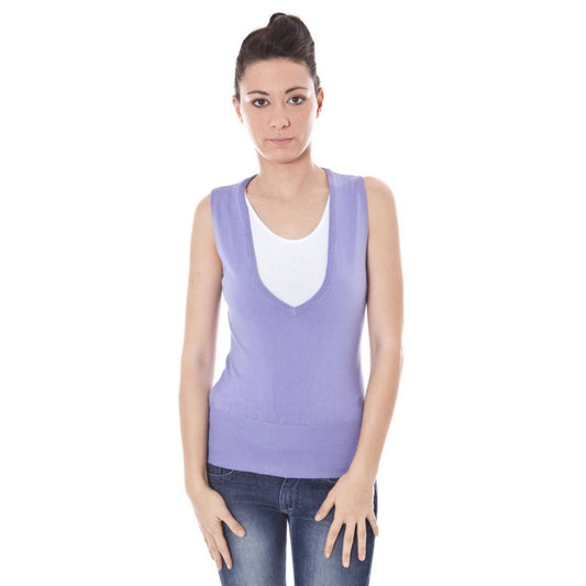 Gilet da donna in cotone Datch Viola