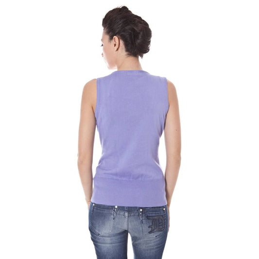 Gilet da donna in cotone Datch Viola