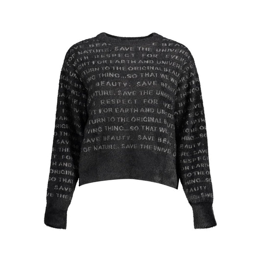Maglione da donna Desigual in poliammide nero