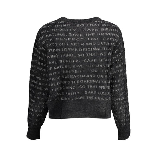 Maglione da donna Desigual in poliammide nero