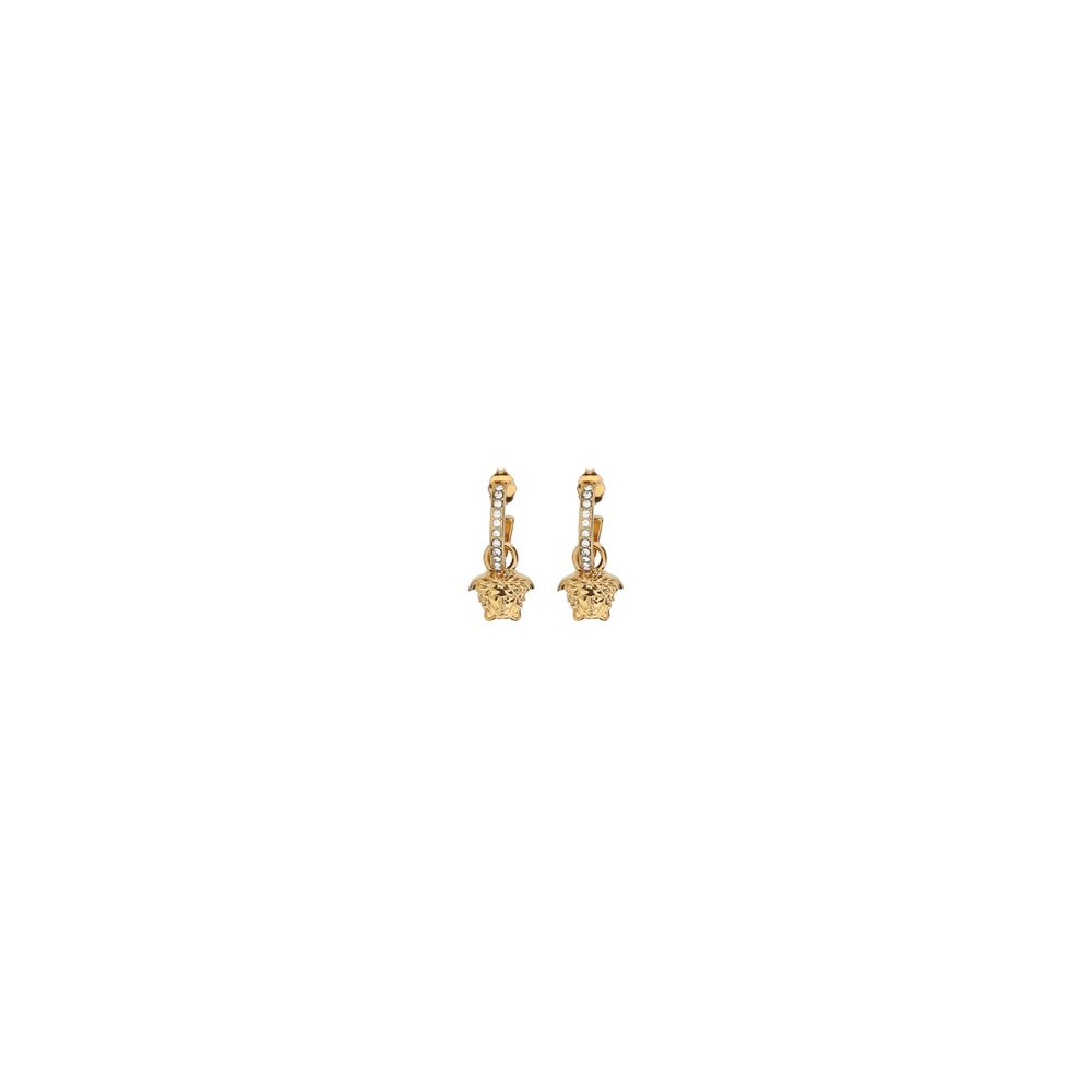 Orecchini Versace in metallo dorato